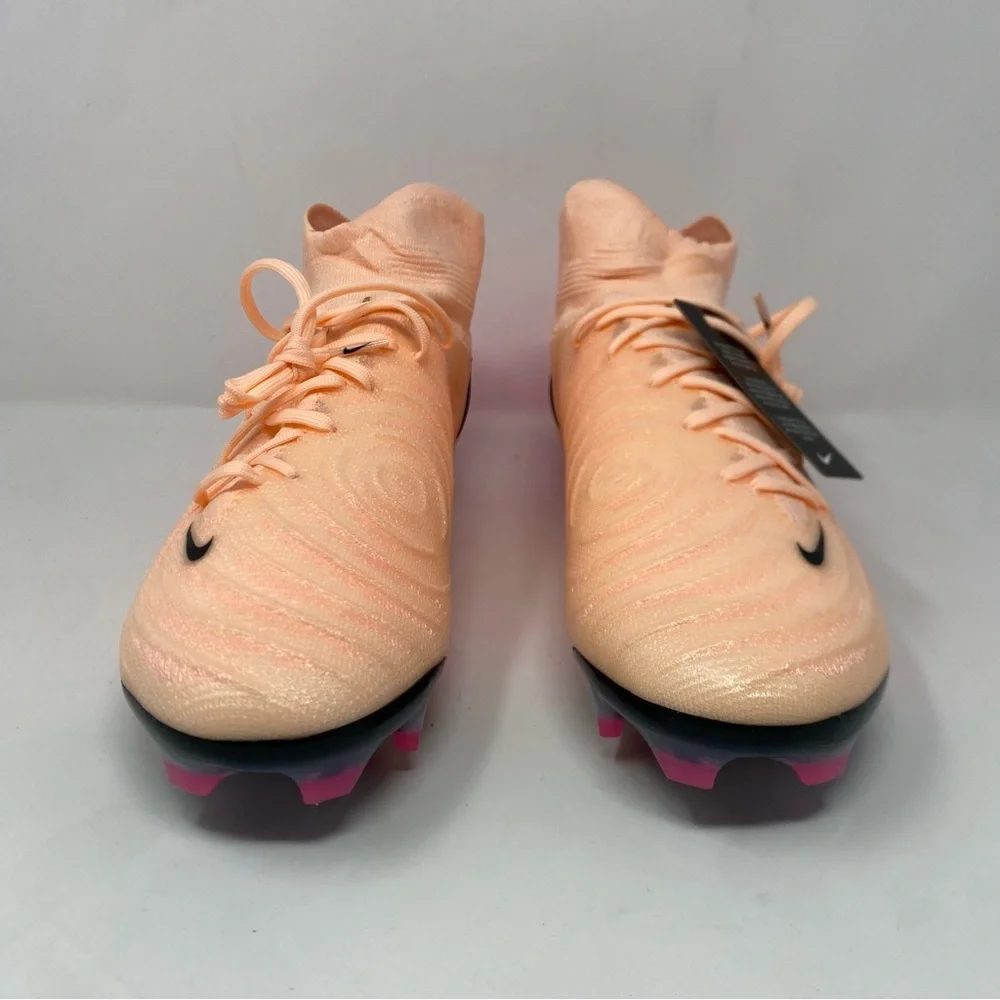 Nike Phantom Luna Pro FG Soccer Cleats FJ2572-800 Sz 10.5 Pink